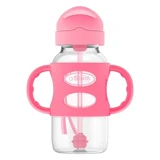 Dr.Browns Pipetli Akıtmaz Kulplu 6+ Ay 270 ml Alıştırma Bardağı Pembe