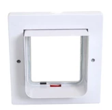 Kudi 4 Yollu Kedi Köpek Kapısı Beyaz 25X20x5,5