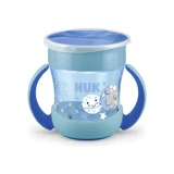 Nuk Akıtmaz Kulplu 160 ml Alıştırma Bardağı Mavi