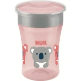 Nuk Akıtmaz Kulpsuz 230 ml Alıştırma Bardağı Pembe