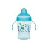 Mycey TCM05200 Akıtmaz Kulplu 0+ Ay 240 ml Alıştırma Bardağı Mavi