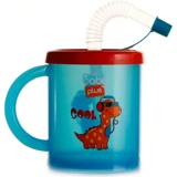 Baby Plus Pipetli Kulplu 210 ml Alıştırma Bardağı Mavi