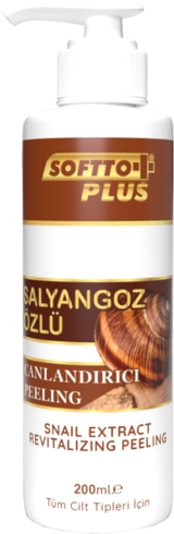 Softto Salyangoz Özlü Jel Şişe Yüz Peelingi 200 ml