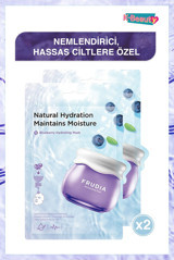 Frudia Blueberry Nemlendiricili Kağıt Yüz Maskesi 2 Adet