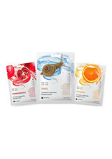 Jkosmec Pomegranate-Snail-C Vitamin Nemlendiricili Soyulabilir Kağıt Yüz Maskesi