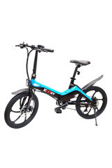 Scoowy VT-250 250 W 35 Km Menzil 6 Vites Elektrikli Şehir / Tur Bisiklet Siyah Turkuaz
