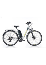 Carraro E-Line eComfort 470H Kadro 250 W 45 Km Menzil 7 Vites Elektrikli Şehir / Tur Bisiklet Beyaz Gri