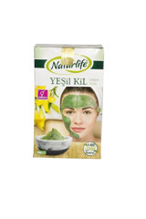 Naturlife Yeşil Kil Killi Nemlendiricili Soyulabilir Krem Yüz Maskesi 250 gr