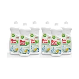 Bor Line Bor Katkılı Limon Kokulu Sıvı El Bulaşık Deterjanı 6x650 ml