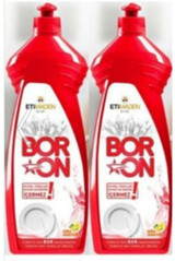 Eti Maden Boron Limon Kokulu Sıvı El Bulaşık Deterjanı 2x650 ml