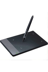 Huion H420 4.9 inç Ekranlı Kalemli Kablolu Grafik Tablet Siyah