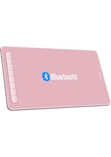 Xp Pen Deco LW 11.7 inç Ekranlı Bluetoothlu Kalemli Kablosuz Grafik Tablet Pembe
