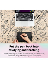 Wacom One Small 5.7 inç Ekranlı Kalemli Kablolu Grafik Tablet Siyah