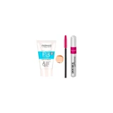 Farmasi Double Lash Extend Tüm Ciltler İçin Suya Dayanıklı Su Bazlı Sivilce Yapmayan Işıltılı BB Krem Açık Ton + Double Lash Maskara