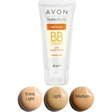 Avon Nutra Effects Radiance Normal Ciltler İçin Su Bazlı Işıltılı BB Krem Orta Ton