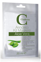 Claderm Killi Aloe Veralı Nemlendiricili Kağıt Yüz Maskesi 20 ml