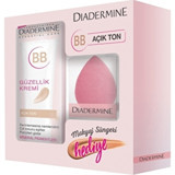 Diadermine Tüm Ciltler İçin BB Krem Açık Ton + Beauty Makyaj Süngeri Hediye