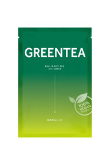 Barulab The Clean Vegan Green Tea Nemlendiricili Kağıt Yüz Maskesi 23 gr