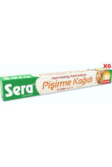 Sera Kesilmiş Pişirme Kağıdı 6x16 Adet