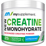 Mysupplement Micronised Creatine Monohydrate Aromasız Toz Kreatin 125 gr