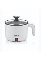 Sinbo Sco-5043 400 W Plastik 1 lt Hazneli Çok Amaçlı Buharlı Pişirici Beyaz