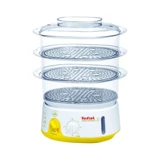 Tefal Vc 1027 900 W Plastik 9 lt Hazneli Zamanlayıcılı Buharlı Pişirici Beyaz