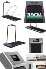 Utelips TS8B 150 Kg Kapasiteli Katlanabilir Koşu Bandı Gri