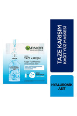 Garnier Taze Karışım Hyaluronik Asit Nemlendiricili Kağıt Yüz Maskesi
