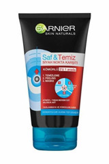 Garnier 3'Ü 1 Arada Kömürlü Krem Yüz Maskesi