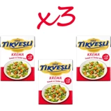 Tikveşli Yağlı Yemeklik Krema 3x200 ml