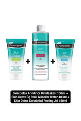 Neutrogena Skin Detox Killi Jel Yüz Maskesi 2x150 ml+400 ml