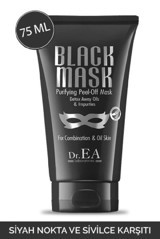 Dr. Ea Laboratories Siyah Maske Nemlendiricili Soyulabilir Jel Yüz Maskesi 75 ml