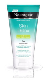 Neutrogena Skin Detox Killi Nemlendiricili Krem Yüz Maskesi