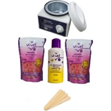 Egesir 1+1 Boncuk Ağda Makinesi + 2xPudralı Boncuk Ağda + Spatula + Temizleme Yağı
