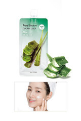 Missha Pocket Pack Aloe Veralı Nemlendiricili Jel Yüz Maskesi 10 ml