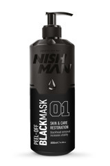 Nıshman Siyah Nemlendiricili Soyulabilir Krem Yüz Maskesi 200 ml