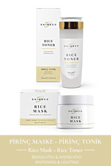 Shineco Rice Mask-Rice Toner Nemlendiricili Krem Yüz Maskesi 50 ml