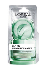 L'Oreal Paris Saf Kil Arındırıcı Killi Soyulabilir Jel Yüz Maskesi 6 ml