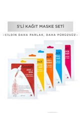 Derminix Nemlendiricili Kağıt Yüz Maskesi