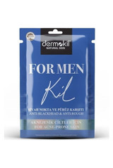 Dermokil For Men Killi Nemlendiricili Kağıt Yüz Maskesi 15 ml