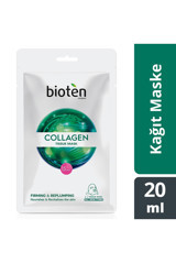 Bioten Multicollagen Kırışıklık Karşıtı Nemlendiricili Kağıt Yüz Maskesi 20 ml