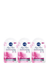 Nivea Aqua Rose Nemlendiricili Soyulabilir Kağıt Yüz Maskesi 3 Adet