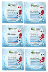 Garnier Canlandırıcı Nemlendiricili Kağıt Yüz Maskesi 6x32 gr