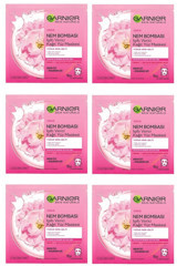 Garnier Sakura Özü Nemlendiricili Kağıt Yüz Maskesi 6 Adet