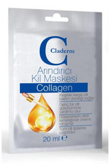 Claderm Collagen Killi Nemlendiricili Kağıt Yüz Maskesi 20 ml
