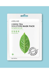 Lebelage Green Tea Solution Nemlendiricili Soyulabilir Kağıt Yüz Maskesi