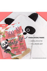 Vien Panda Desenli Aydınlatıcı Etkili Nemlendiricili Kağıt Yüz Maskesi