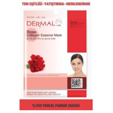 Dermal Rose Collagen Essence Nemlendiricili Kağıt Yüz Maskesi