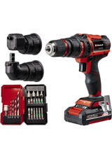 Einhel TE-CD 18/45 3x Li 18 V 2 Ah Kömürsüz Akülü Vidalama Makinesi