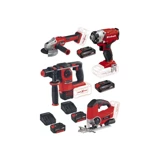 Einhel TE-CI 18 V 2.5 Ah Kömürsüz Darbeli Akülü Vidalama Makinesi + Herocco ve Axxio Akülü Set